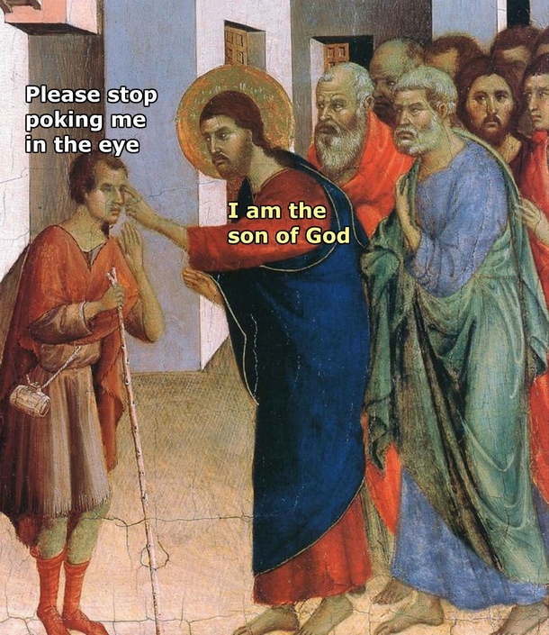 Jesus you asshole