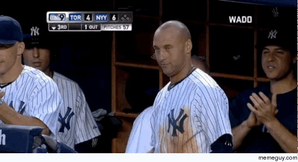 Jeter gives Ichiro the business