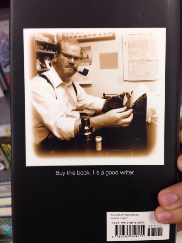 Jim Gaffigan on trying to convince readers to buy his book