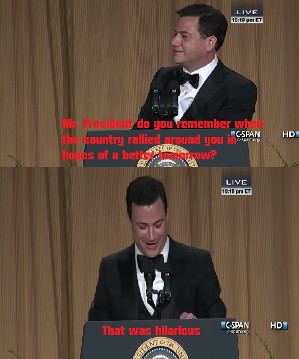 Jimmy Kimmel to Obama
