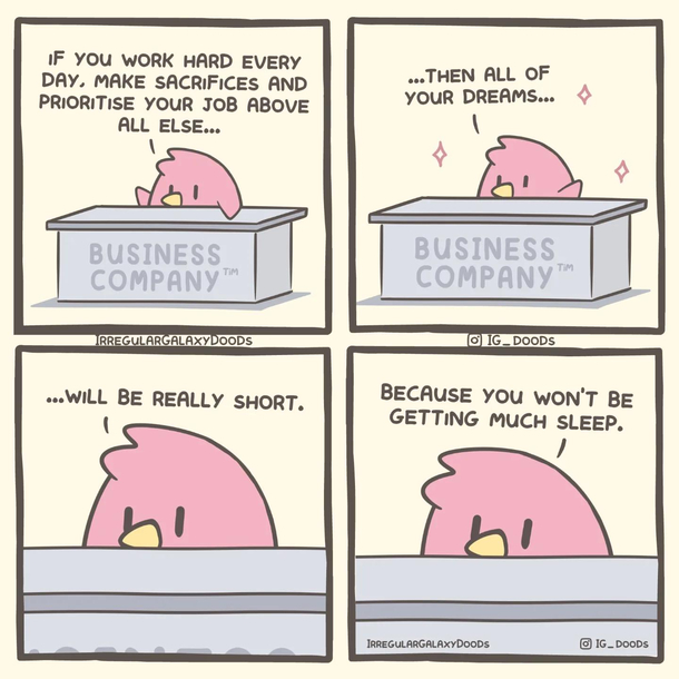 jobbing on the sleep 