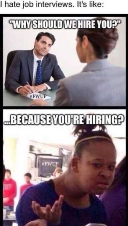 Jobs interviews like