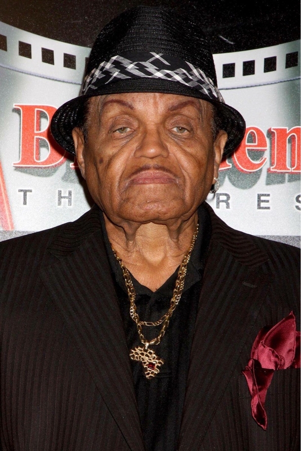 Joe Jackson father of Michael Jackson looks like a villain in a Disney movie about fish