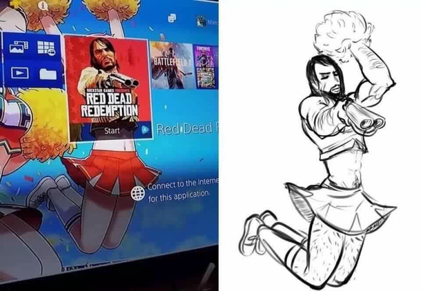 John Marston looking great
