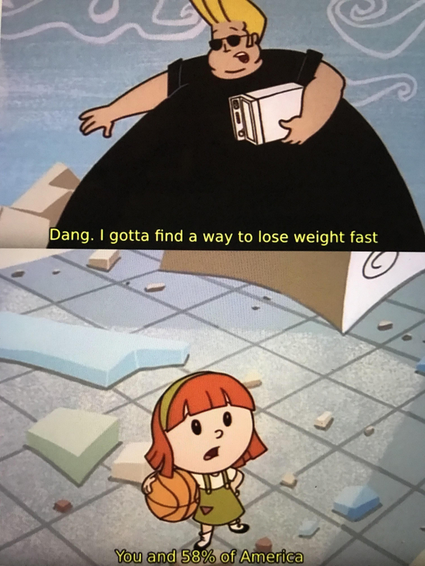 Johnny Bravo is always relevant