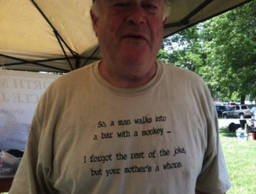 Joke T-shirt