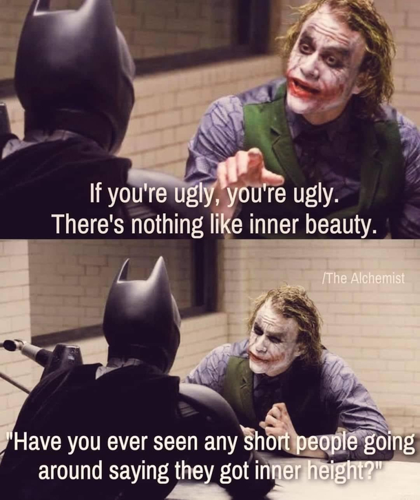 Joker spittin straight fax