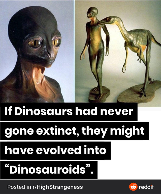 Jokes on them This Dinosauroid now goes by Mark Zuckerberg