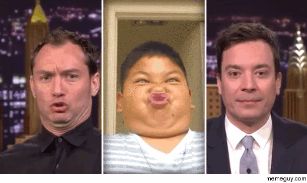 Jude Law and Jimmy Fallon