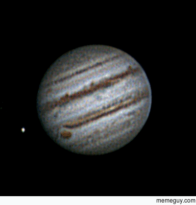 Jupiter rotation timelapse - taken with my backyard telescope