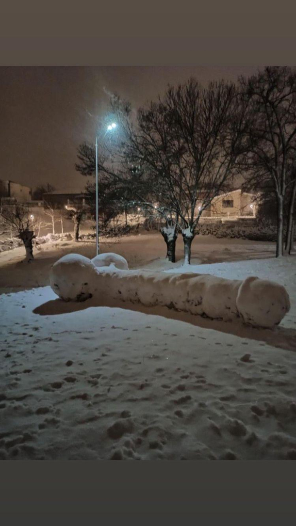 Just a big dick in the middle of Madrid