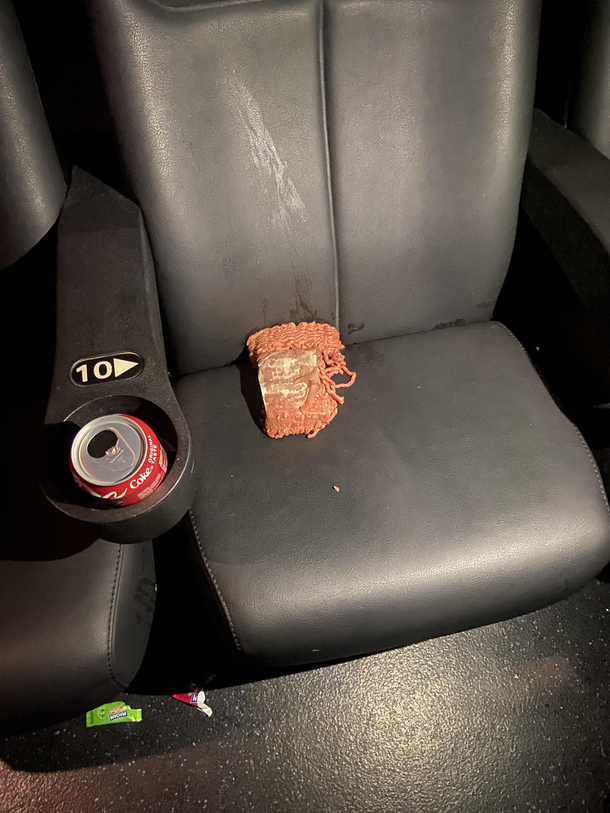 Just a cheeky cinema snack