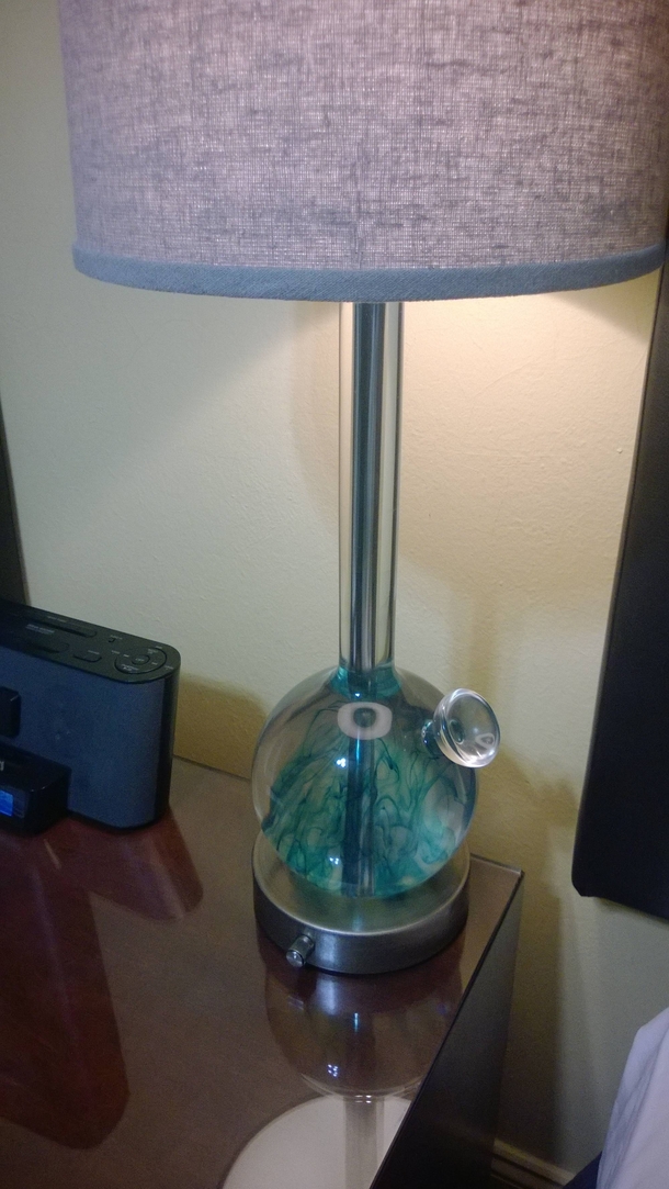 Just a hotel lamp in Berkeley