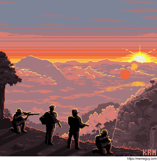 Just a little further Pixel art animation by me