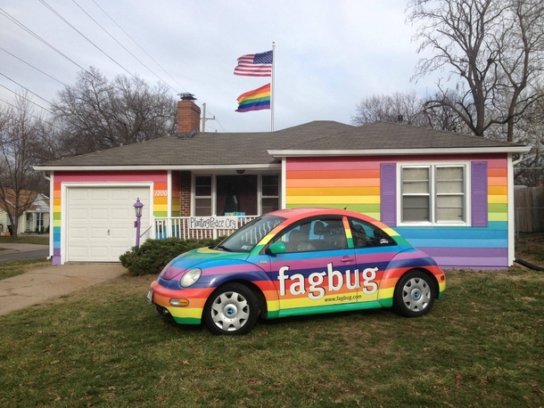 Just a reminder that this is the house and car that are across from the WBBC