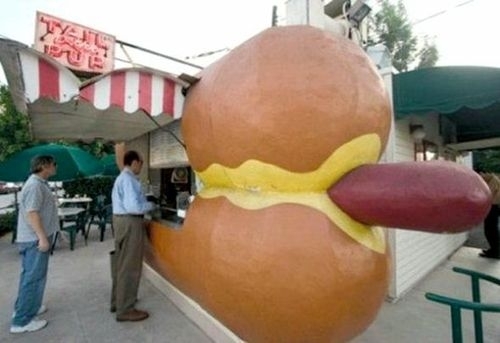 Just a wiener in a bun