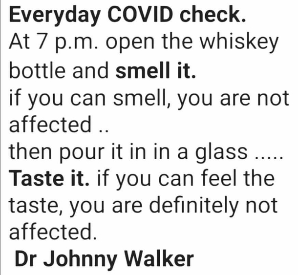 Just an alcohol spirit animal sharing his knowledge thats not his OP
