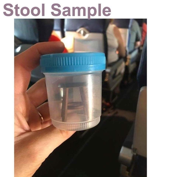 Just another stool sample
