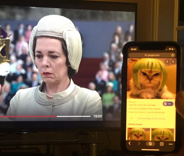 Just been watching The Crown and noticed this