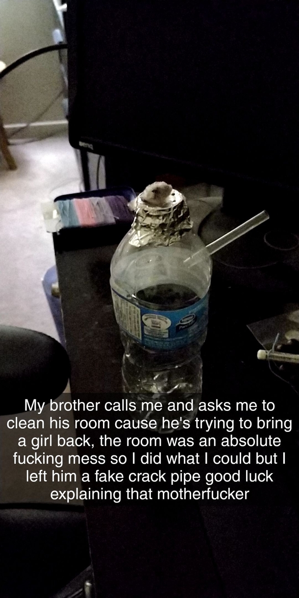 Just being a good brother