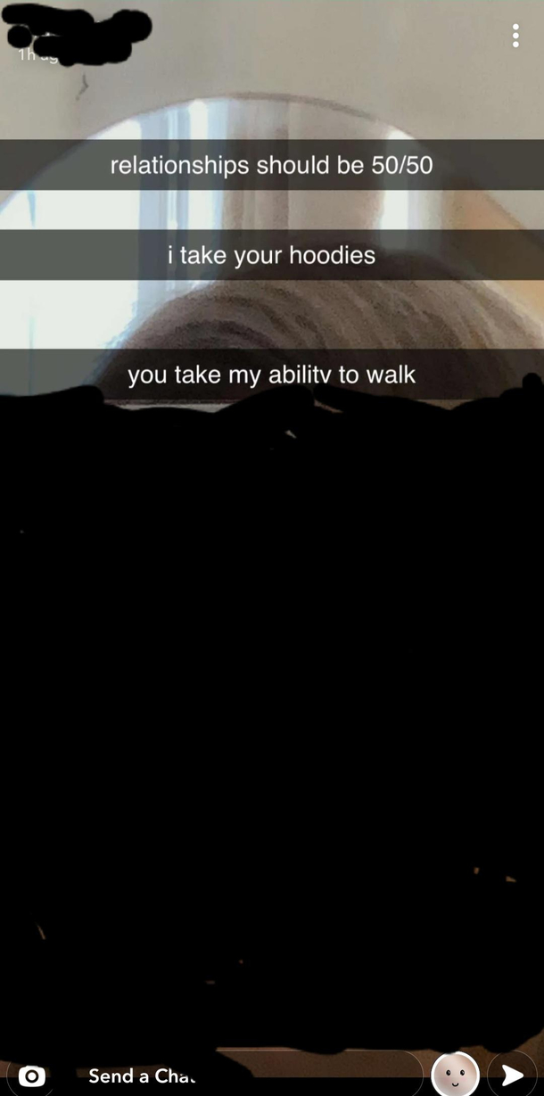 Just came across this random persons snap story
