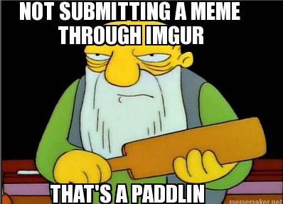 Just do it for the good of Reddit