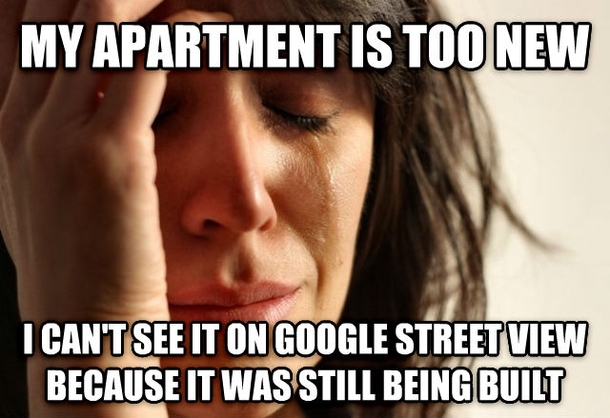 Just finished my apartment search and ran into this issue