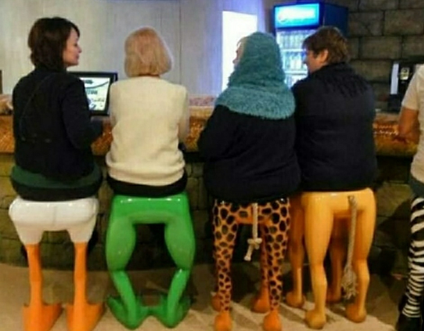 Just found funny chairs 