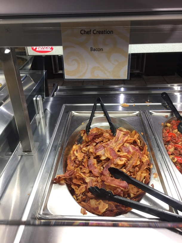 Just found out the chef who invented bacon works at my local supermarkets prepared food section