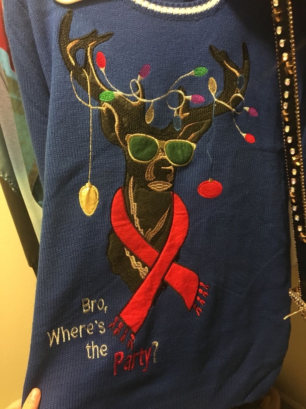 Just got my Christmas sweater