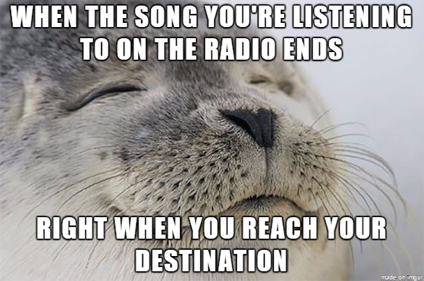 Just happened to me at the end of my lunch break Seriously one of the most satisfying things ever