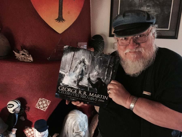 Just in case you were wondering whats been going on this year and why his next book is taking so long