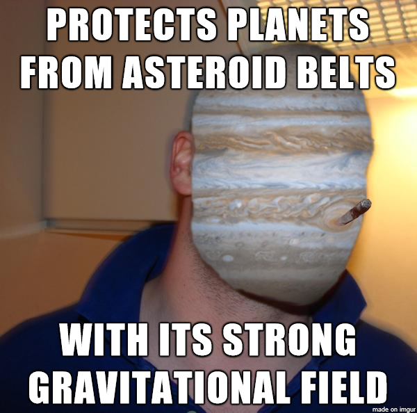 Just learned this about one of my favorite planets Good Guy Jupiter