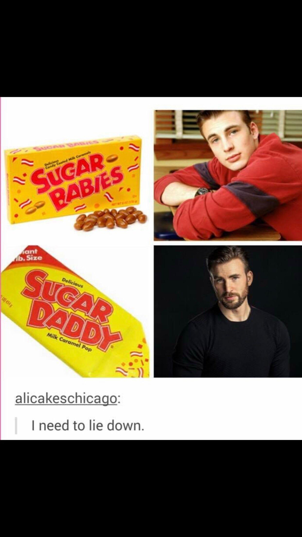 Just like the candy you got to suck on one a lot longer than the other