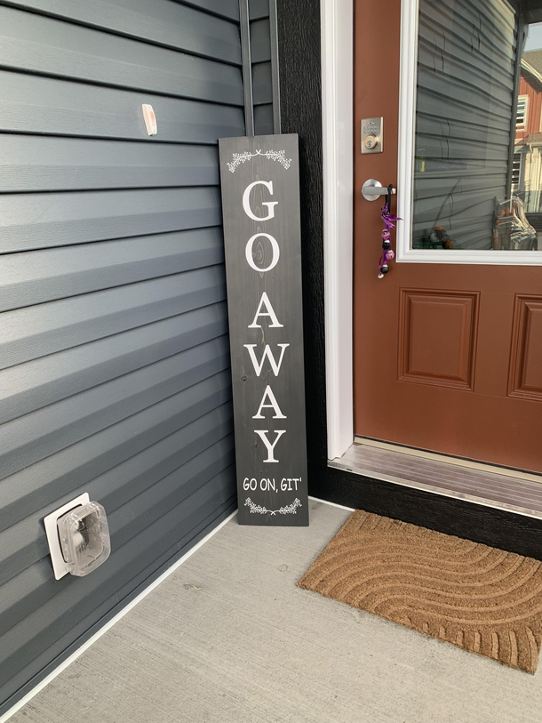 Just moved in and bought this signfinally feels like home
