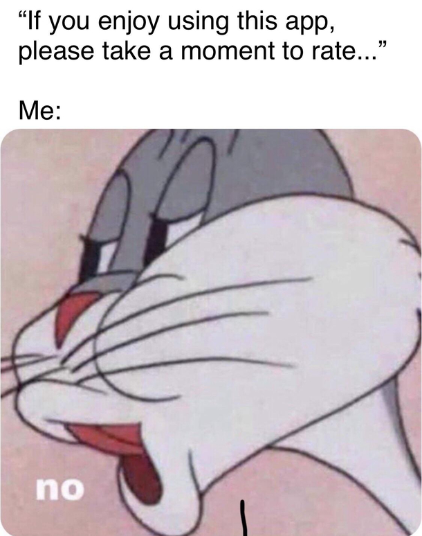 Just no