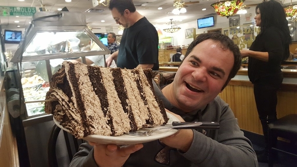 Just one slice please Im on a diet
