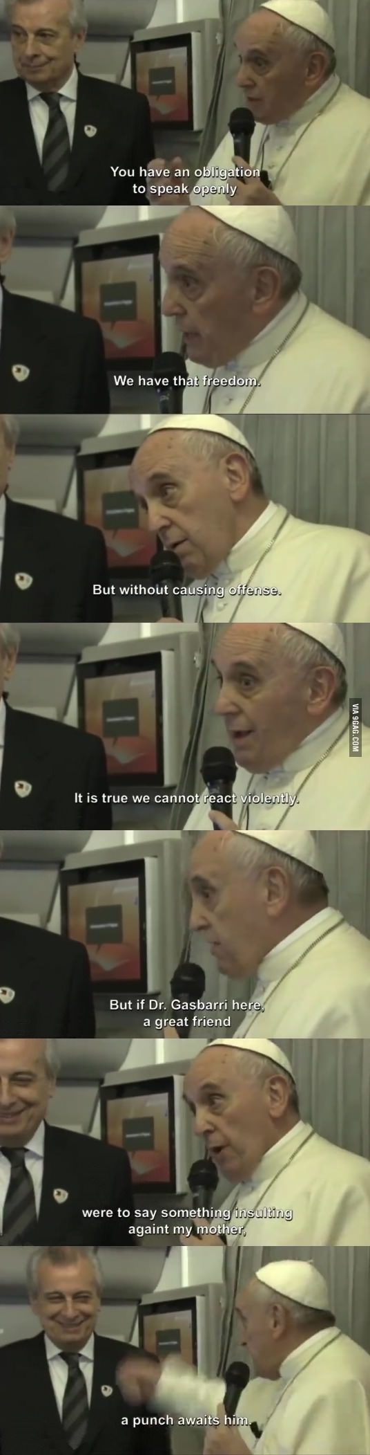 Just Pope Francis