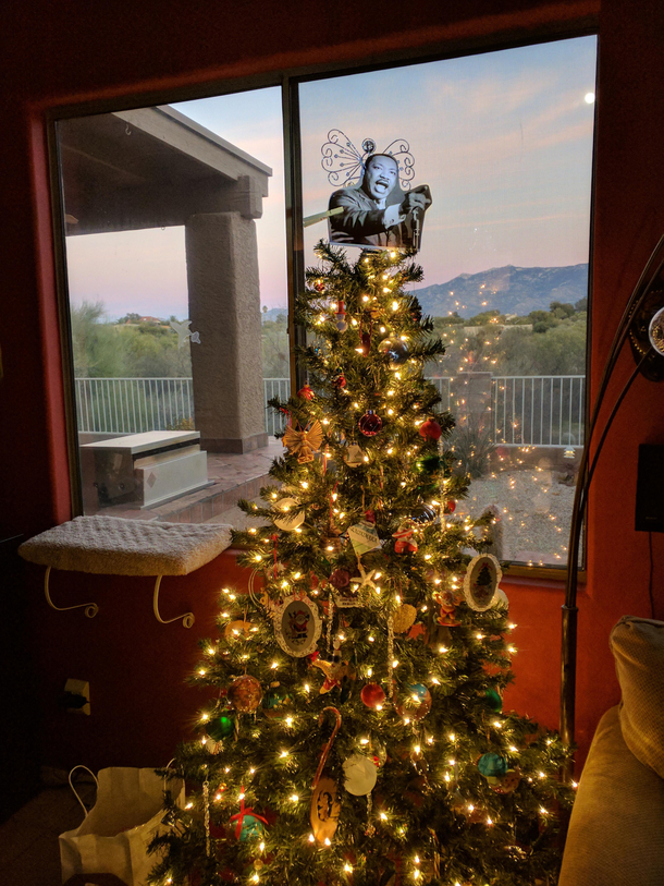 Just put up the Martin Luther King Day tree