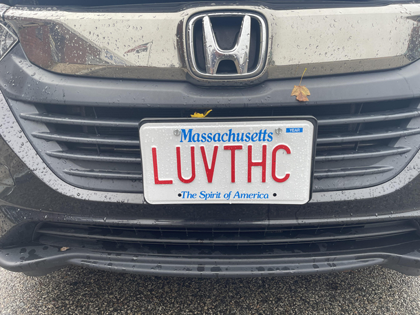 Just ran into this little old lady by the beach Said Im surprised they granted that She said its supposed to read Love the sea