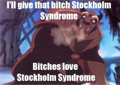 Just read a book about Stockholm Syndrome it started off badly but by the end I really liked it