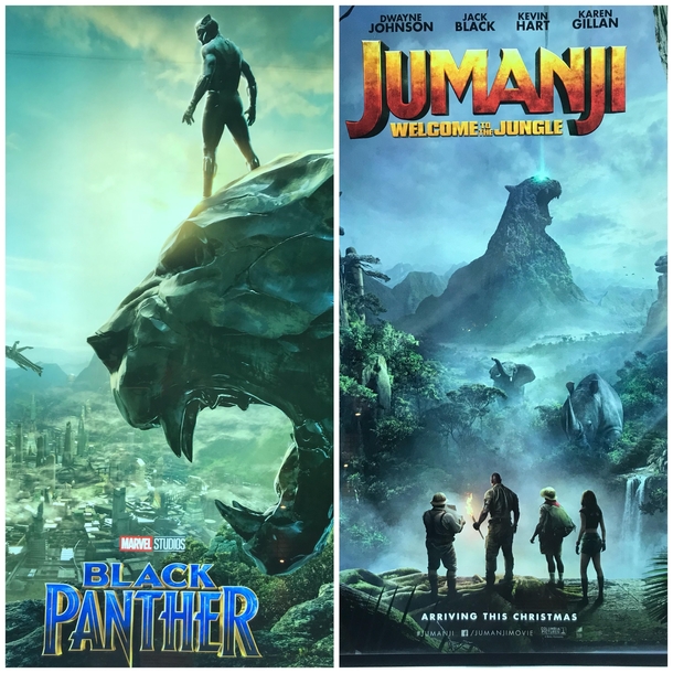 Just realize Black Panther is part of Jumanji Game