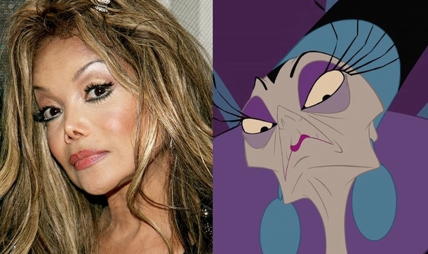 Just realized La Toya Jackson looks like Yzma 
