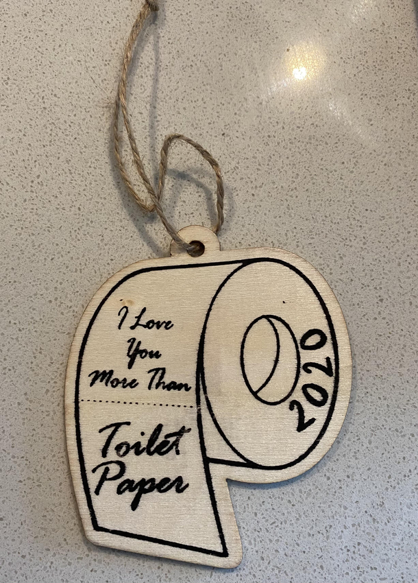 Just received the most perfect ornament from a friend 