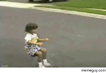 Just riding my bicycle