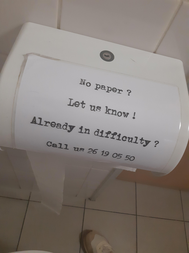 Just saw this in a bar in Luxembourg