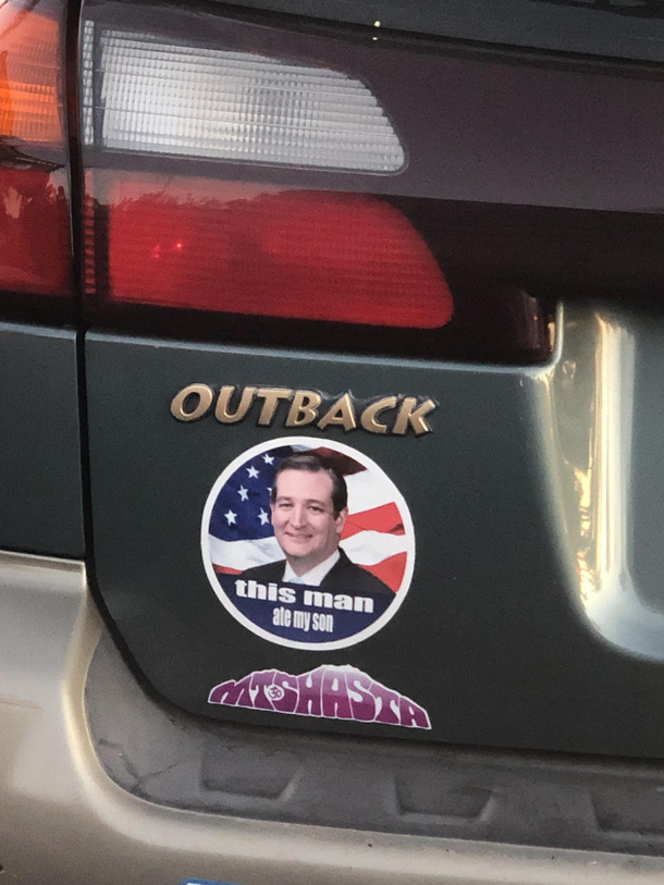 Just saw this stopped the car just to take a picture of it