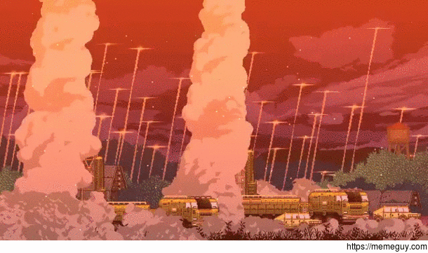Just some nice Russian pixel art of nuclear war