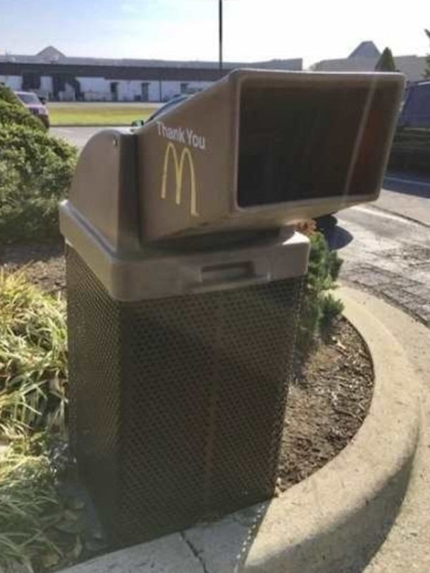 Just tried to order a Big Mac from the bin