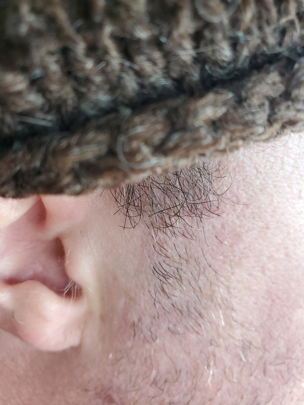 Just turned  gettin my old man ear hair game on